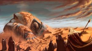 X-Men Apocalypse Giant Sand Desert Marvel HD wallpaper thumb