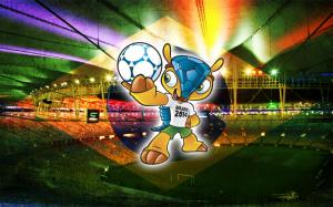 Fuleco The Armadillo 2014 World Cup Mascot wallpaper thumb