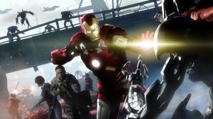 Iron Man, War, Fight wallpaper thumb