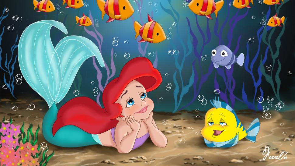 Disney The Little Mermaid wallpaper,disney HD wallpaper,little HD wallpaper,mermaid HD wallpaper,3840x2160 wallpaper