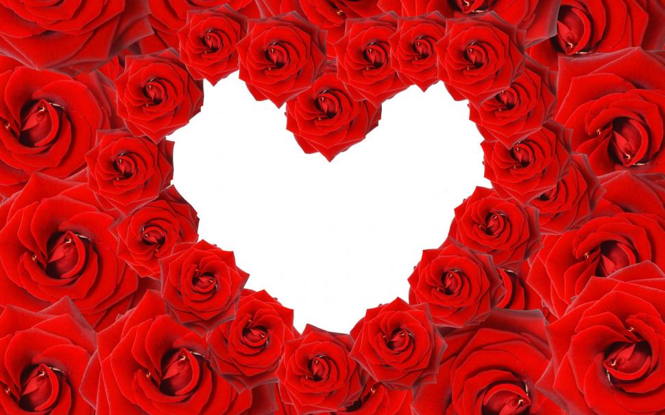 Red Roses & Love Heart wallpaper,love HD wallpaper,heart HD wallpaper,roses HD wallpaper,2560x1600 wallpaper