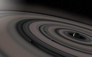 Planetary ring wallpaper thumb