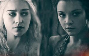daenerys, margaery, game of thrones wallpaper thumb