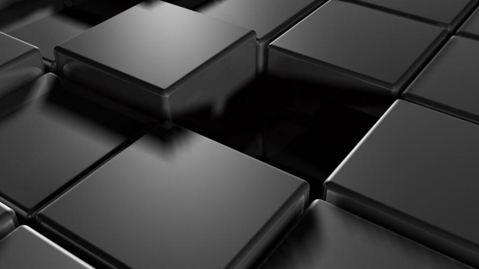 Black Cube  Hi Resolution Image wallpaper,black wallpaper,cool wallpaper,dark wallpaper,laptop background wallpaper,1366x768 wallpaper