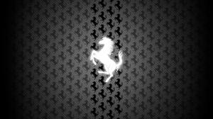 Dark Ferrari Logo  Widescreen wallpaper thumb