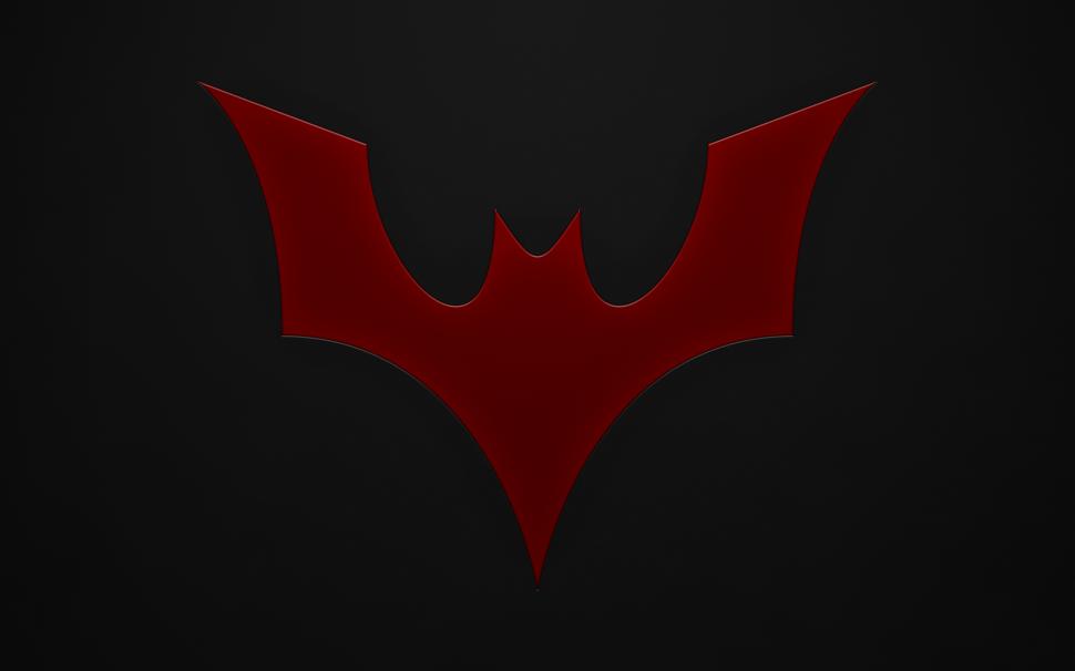 Batman Logo Batman Beyond HD wallpaper,cartoon/comic wallpaper,batman wallpaper,logo wallpaper,beyond wallpaper,1680x1050 wallpaper