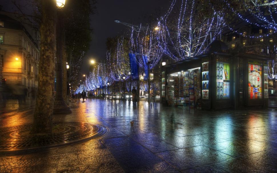 Paris night street, lights, France wallpaper | travel and world ...