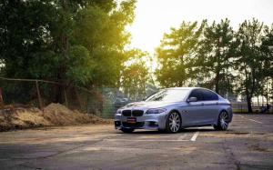 BMW 5 Series Car Vossen Wheels Tuning wallpaper thumb
