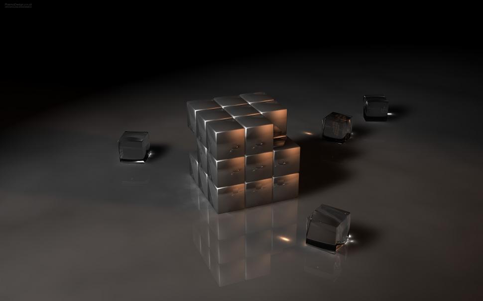 Black Rubiks Cube wallpaper,game HD wallpaper,background HD wallpaper,2560x1600 wallpaper