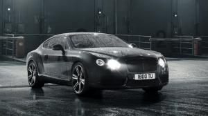 Bentley Continental GT, Car, Wet, Headlights wallpaper thumb