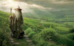The Lord of the Rings The Hobbit Gandalf Wizard HD wallpaper thumb