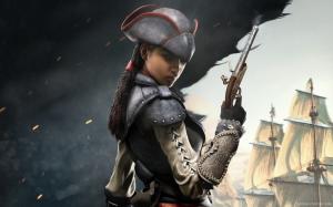 Aveline in Assassins Creed 4 Black Flag Game wallpaper thumb
