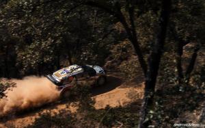 Citroen Rally Dust Off Road WRC HD wallpaper thumb