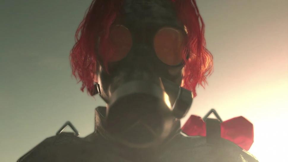 Metal Gear Solid V The Phantom Pain Redhead Gas Masks