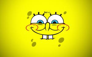 Cartoons, Spongebob, Yellow, Tooth, Face wallpaper thumb