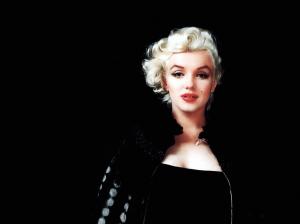 Photography, Celebrities, Marilyn Monroe, Beauty, Curly Hair, Short Hair, Dark Background wallpaper thumb