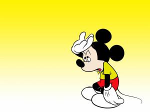 Mickey Mouse, Lovely Cartoon, Classic, Upset wallpaper thumb