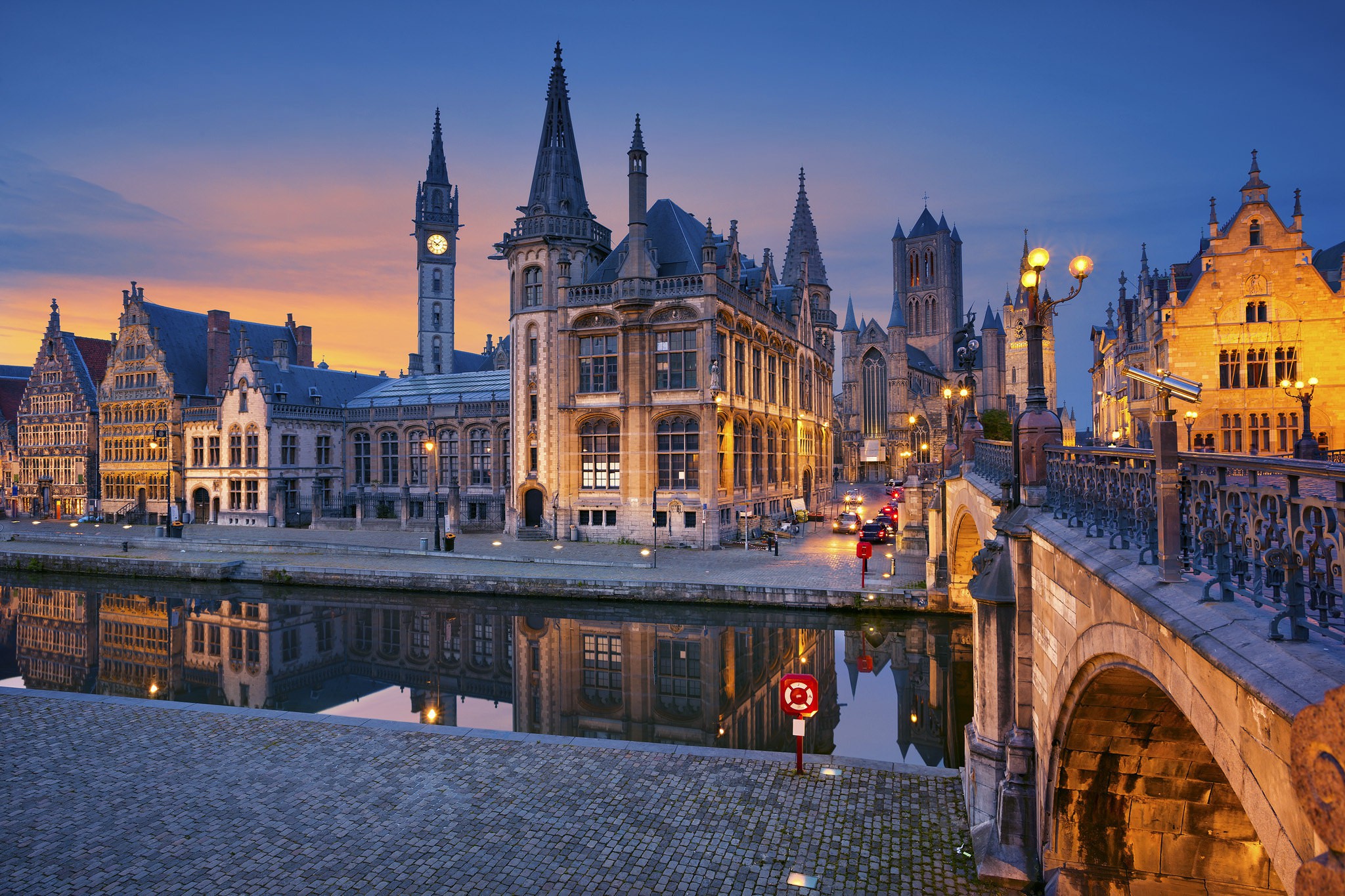Ghent, Flanders, Belgium wallpaper | architecture | Wallpaper Better