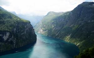 Beautiful Fjord Norway wallpaper thumb