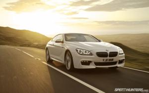 BMW M6 Motion Blur Sunset HD wallpaper thumb