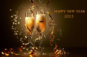 Happy New year 2015 champagne wallpaper thumb