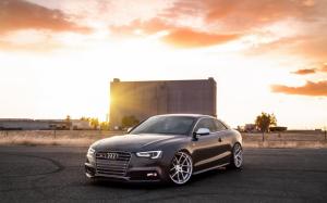 Audi S5 Car Wheels Tuning Front wallpaper thumb