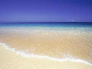 Nice Hawaii Beach, Sea, Seawater, Sky, Blue, Waves, Clouds, Nature, Landscape wallpaper thumb