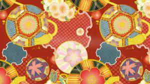 Abstract Japanese Floral wallpaper thumb