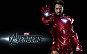 Iron Man in The Avengers wallpaper thumb