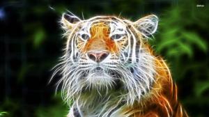 Tiger, Animal, Unreal wallpaper thumb