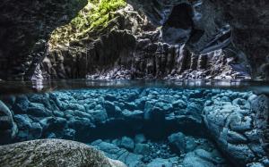 Caves Pool Clear Crystal Water Underwater Jungle Photo Gallery wallpaper thumb