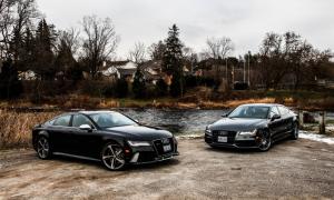 Audi, RS7 black wallpaper thumb
