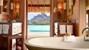 Four Seasons Resort Bora Bora South Pacific wallpaper thumb