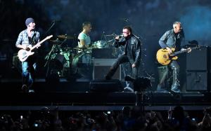 U2 band concert wallpaper thumb