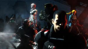 Mass Effect 3, Halo, Samus Aran wallpaper thumb