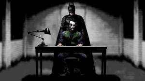 Batman The Dark Knight Joker DC Desk HD wallpaper thumb