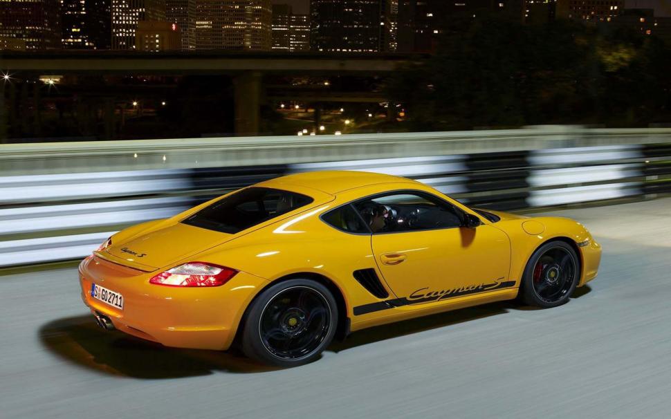 Porsche Cayman S Sport wallpaper,yellow HD wallpaper,porsche HD wallpaper,cayman HD wallpaper,cars HD wallpaper,1920x1200 wallpaper