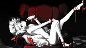 Anime Manga Touhou Project Remilia Scarlet HD wallpaper thumb