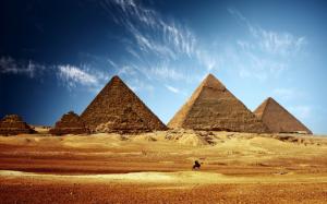 Lovely Egyptian Pyramids wallpaper thumb