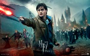 Daniel Radcliffe in Deathly Hallows Part 2 wallpaper thumb