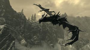 Skyrim Elder Scrolls Dragon HD wallpaper thumb