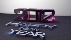 2012 Happy New Year 2 HD wallpaper thumb