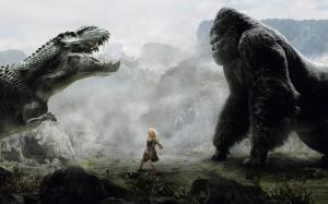 King Kong vs Dinosaur wallpaper thumb