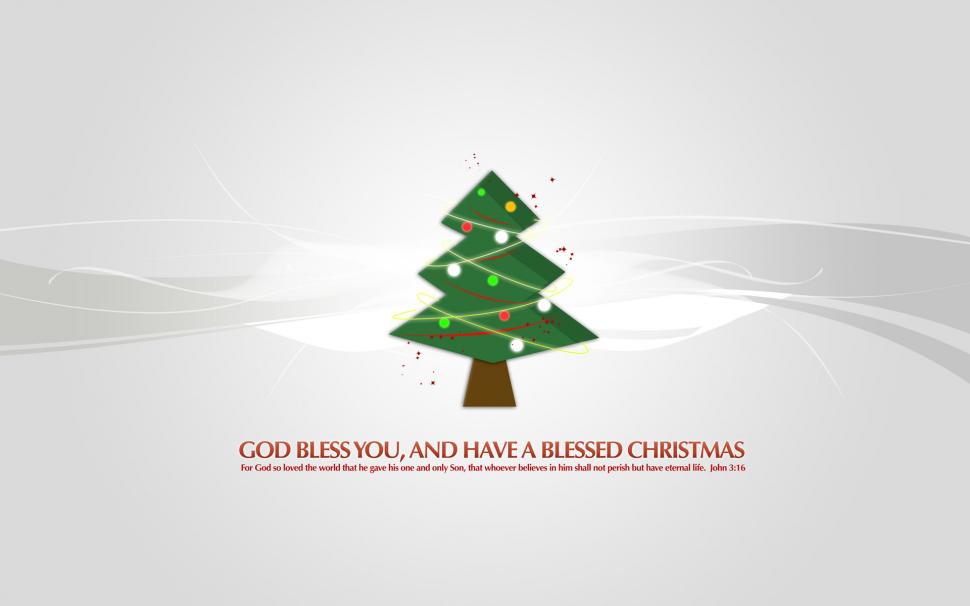 Christmas Tree God Bless You wallpaper,tree HD wallpaper,christmas HD wallpaper,bless HD wallpaper,1920x1200 wallpaper