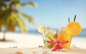 Tropical Summer drink wallpaper thumb
