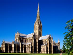 Salisbury Cathedral Engl wallpaper thumb
