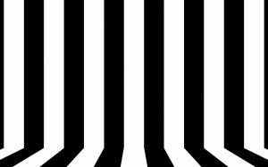 Black and white lines wallpaper thumb