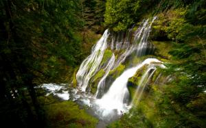 Panther Creek Falls,skamania County, Washington wallpaper thumb