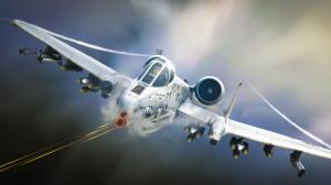 A-10 Tankbuster, attack aircraft, airplane, art design wallpaper thumb