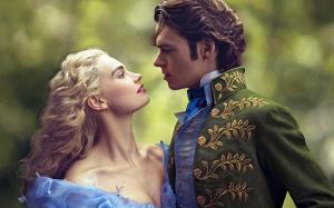 Ella and the Prince in Cinderella wallpaper thumb